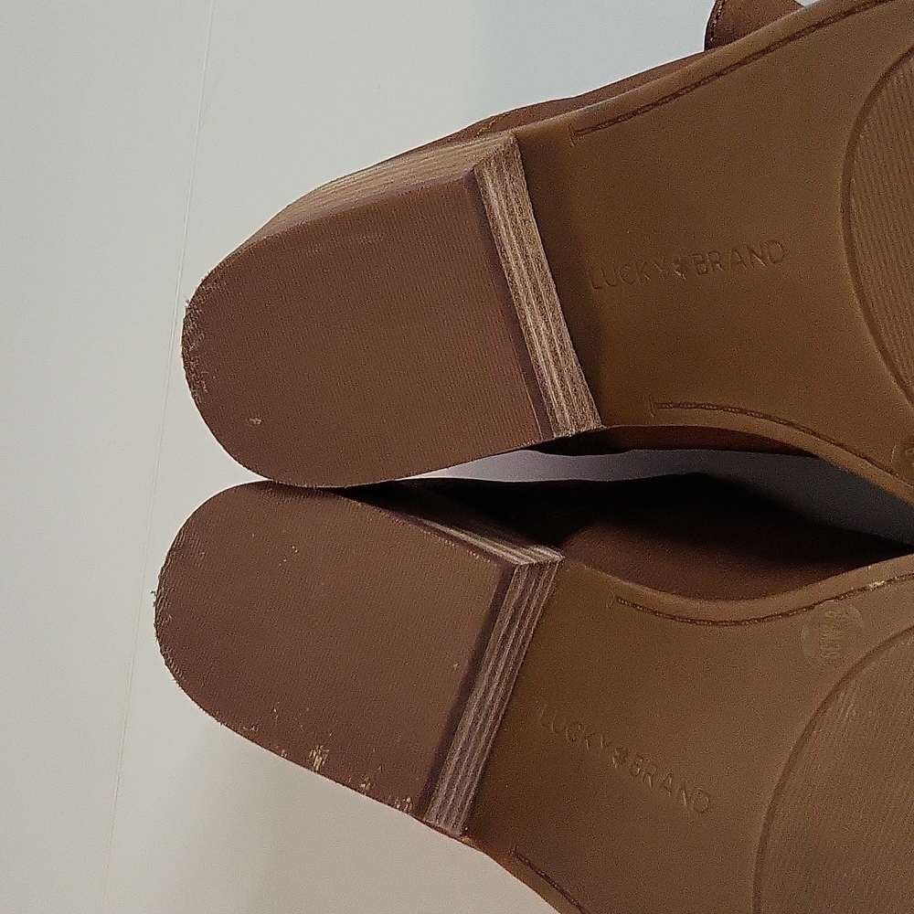 Lucky Brand Women's Almond Toe Ankle Boots Size 8.5 (Like New) - Picture 10 of 12